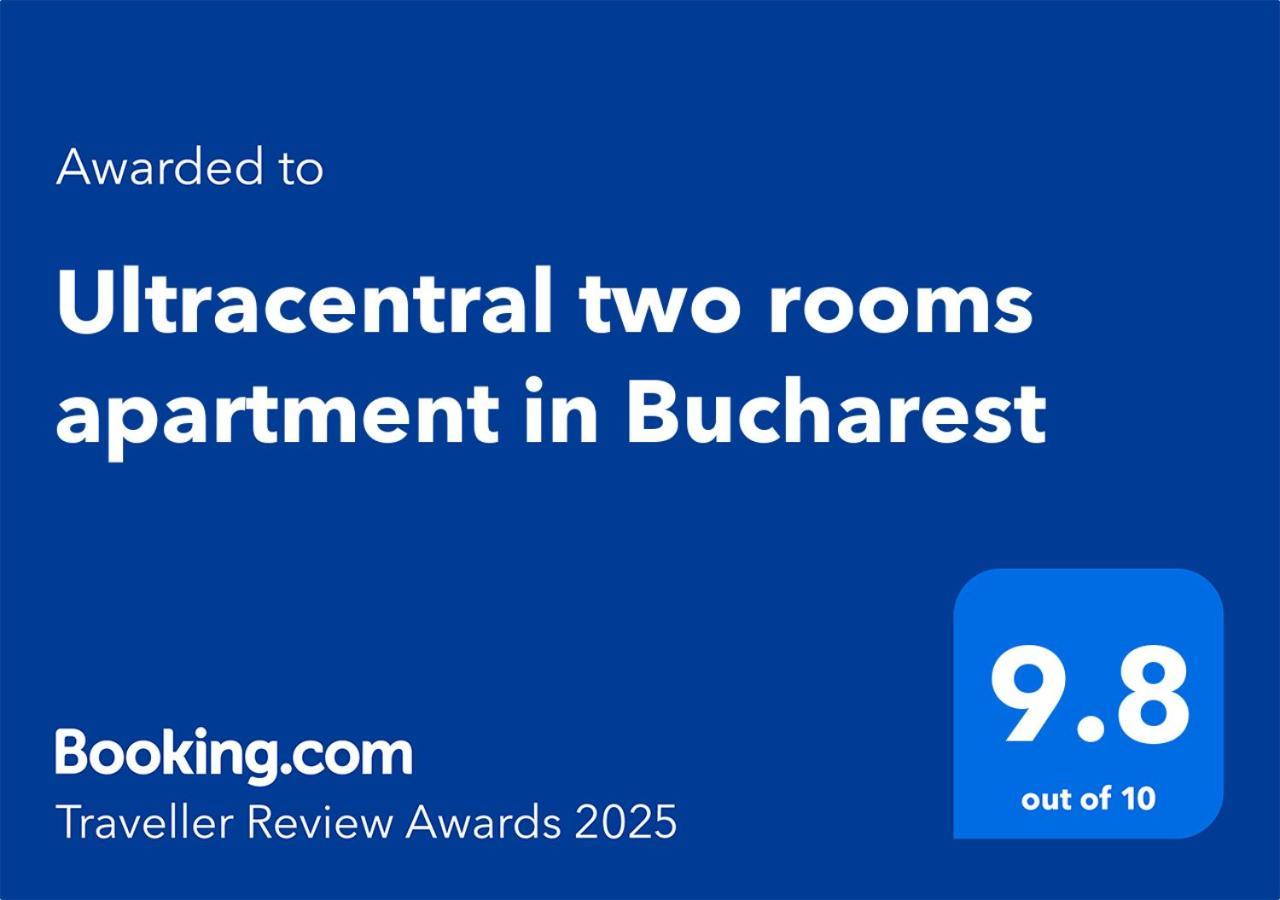Ultracentral Two Rooms Apartment In Bucharest Exterior photo